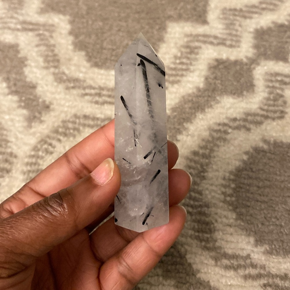 Tourmalinated Quartz Tower